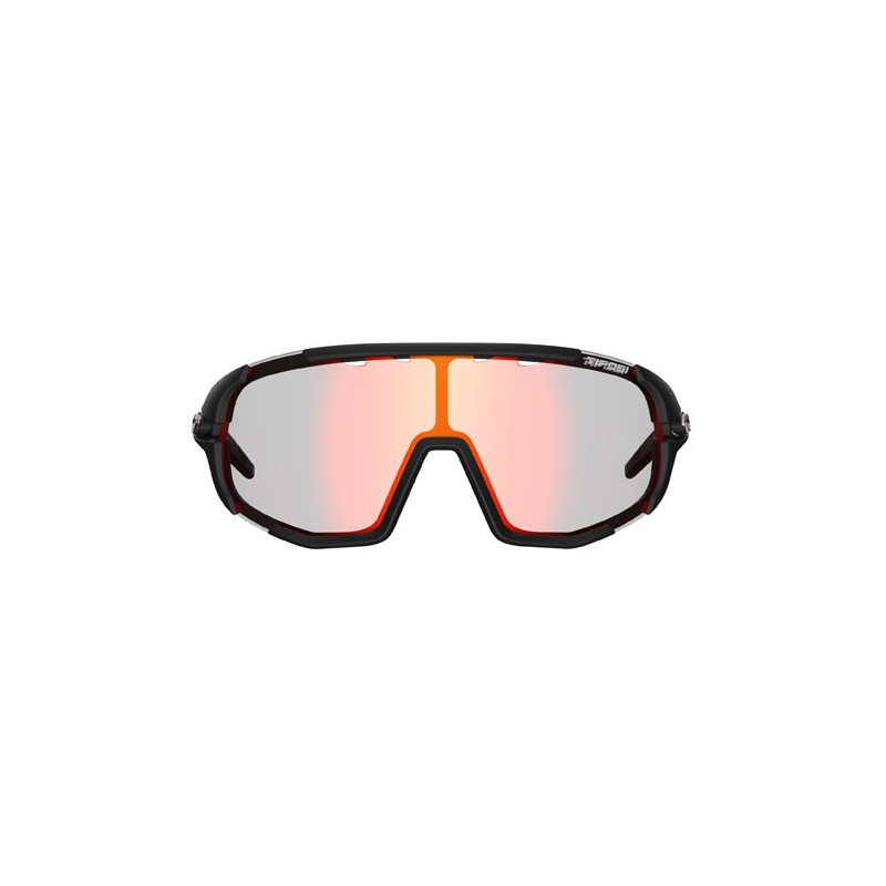 Okulary TIFOSI SLEDGE FOTOTEC matte black (1szkło Clarion Red FOTOCHROM) (NEW)