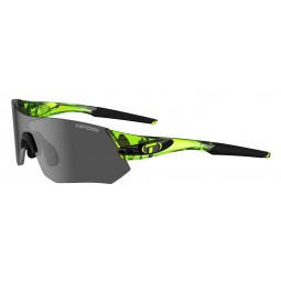 Okulary TIFOSI TSALI crystal neon green (3szkła Smoke, AC Red, Clear) (NEW)