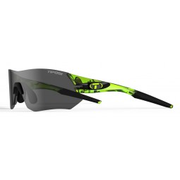 Okulary TIFOSI TSALI crystal neon green (3szkła Smoke, AC Red, Clear) (NEW)