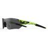 Okulary TIFOSI TSALI crystal neon green (3szkła Smoke, AC Red, Clear) (NEW)