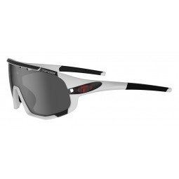 Okulary TIFOSI SLEDGE matte white (3szkła Smoke, AC Red, Clear) (NEW)