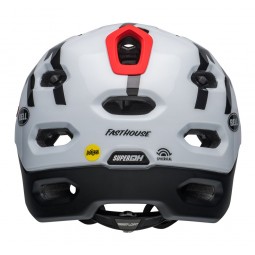 Kask full face BELL SUPER DH MIPS SPHERICAL fasthouse matte gloss black white roz. S (52–56 cm) (NEW)