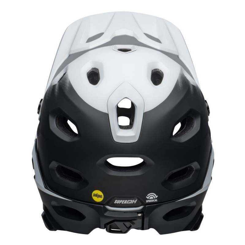 Kask full face BELL SUPER DH MIPS SPHERICAL matte black white roz. S (52–56 cm) (NEW)