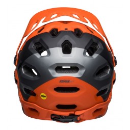 Kask full face BELL SUPER 3R MIPS matte orange black roz. S (52–56 cm) (NEW)