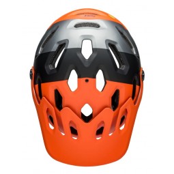 Kask full face BELL SUPER 3R MIPS matte orange black roz. S (52–56 cm) (NEW)