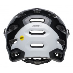 Kask full face BELL SUPER 3R MIPS matte white black roz. S (52–56 cm) (NEW)