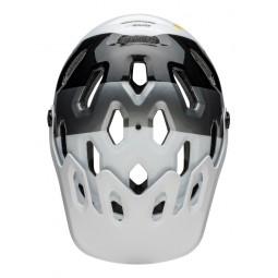 Kask full face BELL SUPER 3R MIPS matte white black roz. S (52–56 cm) (NEW)