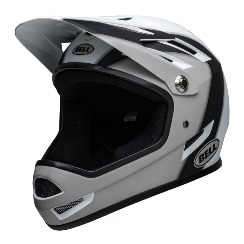 Kask full face BELL SANCTION presences matte black white roz. XS (48-51 cm) (NEW)