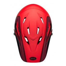 Kask full face BELL SANCTION presences matte red black roz. S (52–54 cm) (NEW)