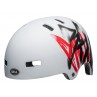 Kask bmx BELL LOCAL matte white scribble roz. M (55–59 cm) (NEW)