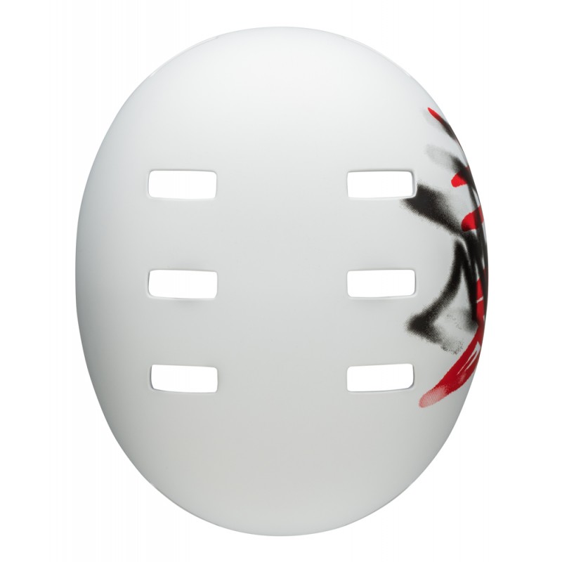 Kask bmx BELL LOCAL matte white scribble roz. M (55–59 cm) (NEW)