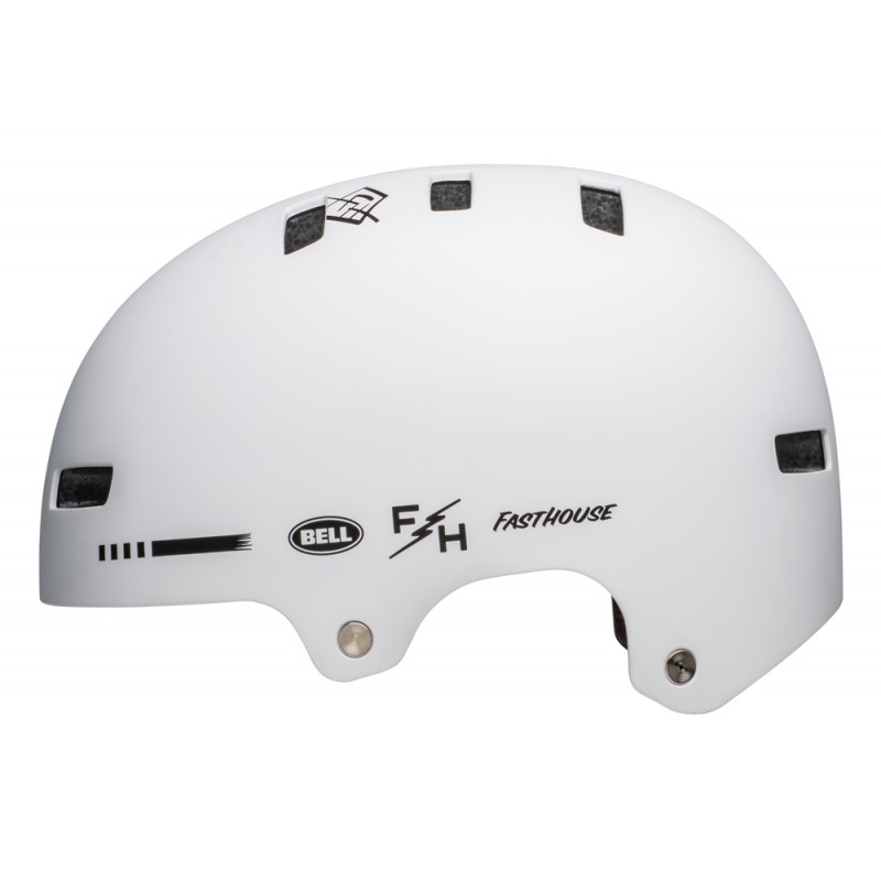 Kask bmx BELL LOCAL matte white fasthouse roz. M (55–59 cm) (NEW)
