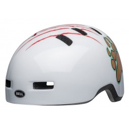 Kask dziecięcy BELL LIL RIPPER white grizzly roz. XS (45–52 cm) (NEW)