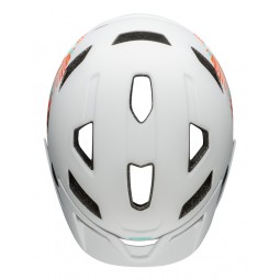 Kask juniorski BELL SIDETRACK INTEGRATED MIPS matte white chapelle roz. Uniwersalny (50–57 cm) (NEW)