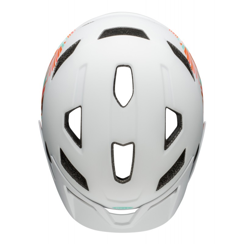 Kask juniorski BELL SIDETRACK INTEGRATED MIPS matte white chapelle roz. Uniwersalny (50–57 cm) (NEW)