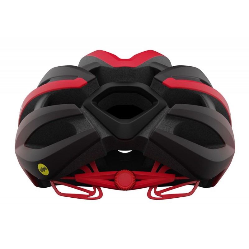 Kask szosowy GIRO SYNTHE II INTEGRATED MIPS matte black bright red roz. S (51-55 cm) (NEW)