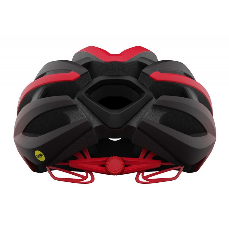 Kask szosowy GIRO SYNTHE II INTEGRATED MIPS matte black bright red roz. L (59-63 cm) (NEW)