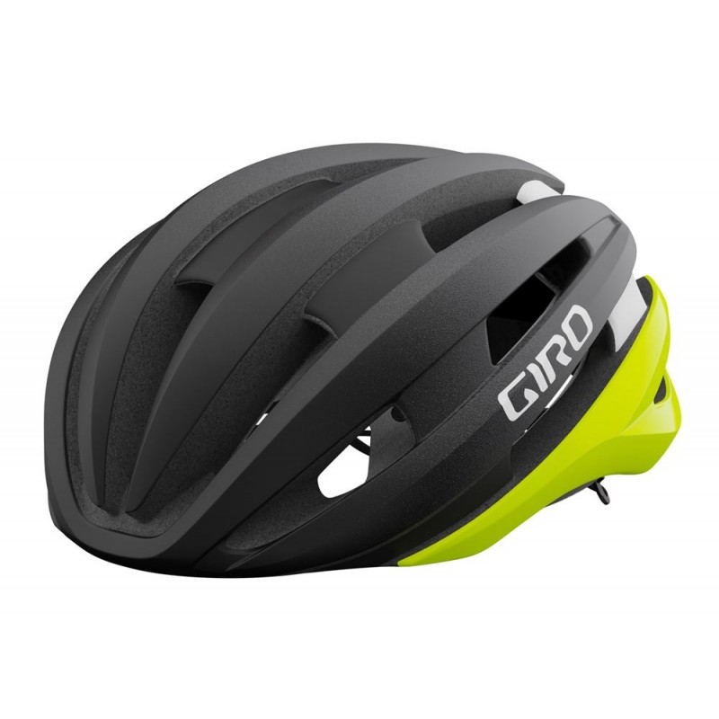 Kask szosowy GIRO SYNTHE II INTEGRATED MIPS matte black highlight yellow roz. L (59-63 cm) (NEW)