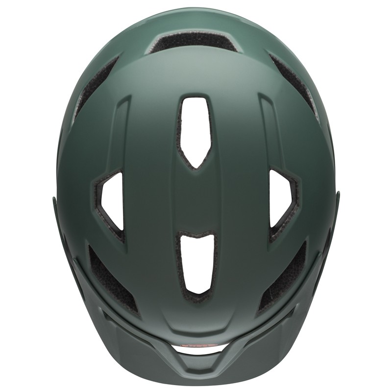 Kask juniorski BELL SIDETRACK MIPS matte dark green orange roz. Uniwersalny (50–57 cm)