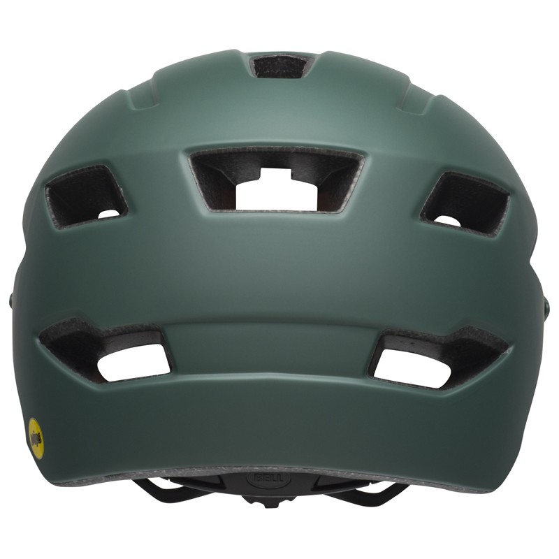 Kask juniorski BELL SIDETRACK MIPS matte dark green orange roz. Uniwersalny (50–57 cm)