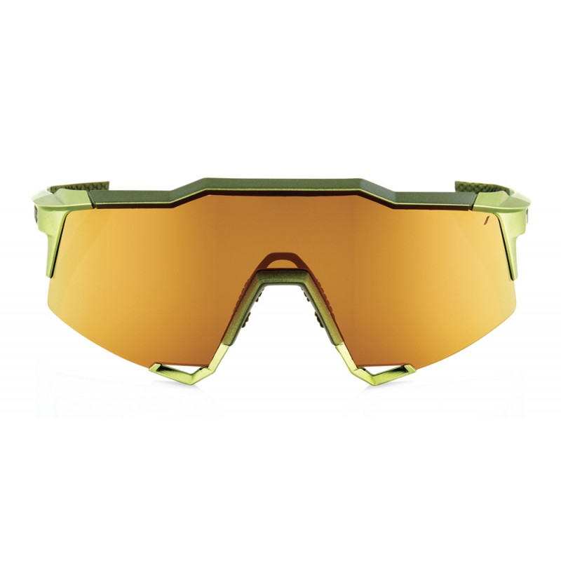 Okulary 100% SPEEDCRAFT  Matte Metallic Viperidae - Bronze Multilayer Mirror Lens (Szkła Brązowe Lustrzane Wielowarstwowe) (NEW 