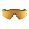 Okulary 100% SPEEDCRAFT  Matte Metallic Viperidae - Bronze Multilayer Mirror Lens (Szkła Brązowe Lustrzane Wielowarstwowe) (NEW 