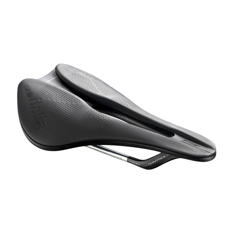 Siodło SELLE ITALIA MODEL X SUPERFLOW L (id match - L3) FeC Alloy Ø7, green-tek, szare (NEW)