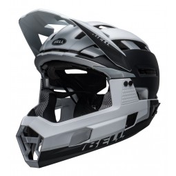 Kask full face BELL SUPER AIR R MIPS SPHERICAL matte black white roz. S (51-55 cm) (NEW)