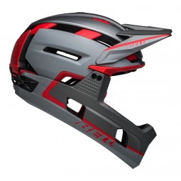 Kask full face BELL SUPER AIR R MIPS SPHERICAL matte gray red roz. M (55-59 cm) (NEW)