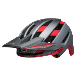 Kask full face BELL SUPER AIR R MIPS SPHERICAL matte gray red roz. M (55-59 cm) (NEW)