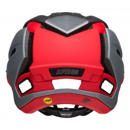 Kask full face BELL SUPER AIR R MIPS SPHERICAL matte gray red roz. M (55-59 cm) (NEW)