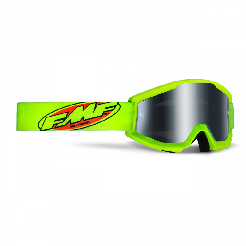GOGLE FMF POWERCORE SAND CORE YELLOW - SZYBA SMOKE