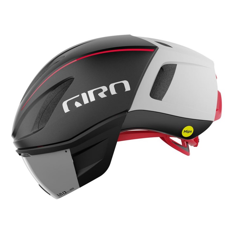 Kask czasowy GIRO VANQUISH INTEGRATED MIPS matte black white red roz. S (51-55 cm) (NEW)