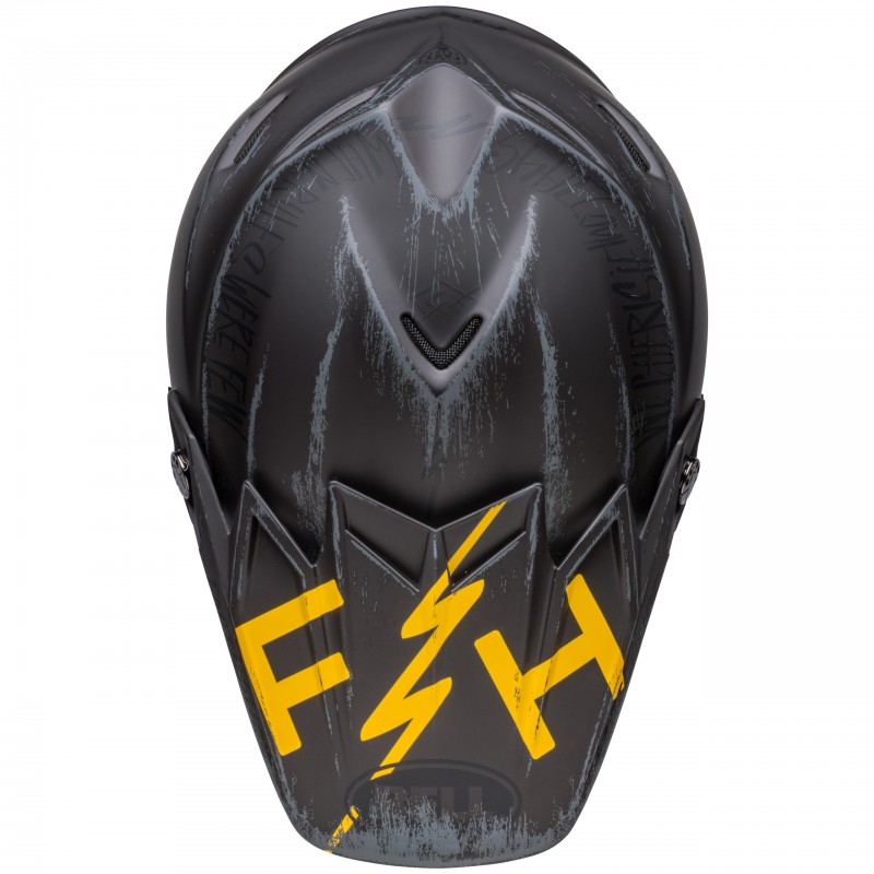 KASK BELL MOTO-9S FLEX FASTHOUSE MOJAVE MATTE BLACK/GREY