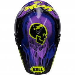 KASK BELL MOTO-9S FLEX SLAYCO BLACK/PURPLE