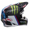 KASK BELL MOTO-9S FLEX TOMAC REPLICA 22 MATTE BLACK/WHITE