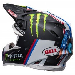 KASK BELL MOTO-9S FLEX TOMAC REPLICA 22 MATTE BLACK/WHITE