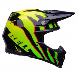 KASK BELL MOTO-9S FLEX CLAW BLACK/GREEN