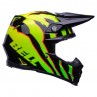 KASK BELL MOTO-9S FLEX CLAW BLACK/GREEN