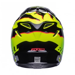 KASK BELL MOTO-9S FLEX CLAW BLACK/GREEN