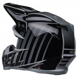 KASK BELL MOTO-9S FLEX SPRINT MATTE/GLOSS BLACK/GREY