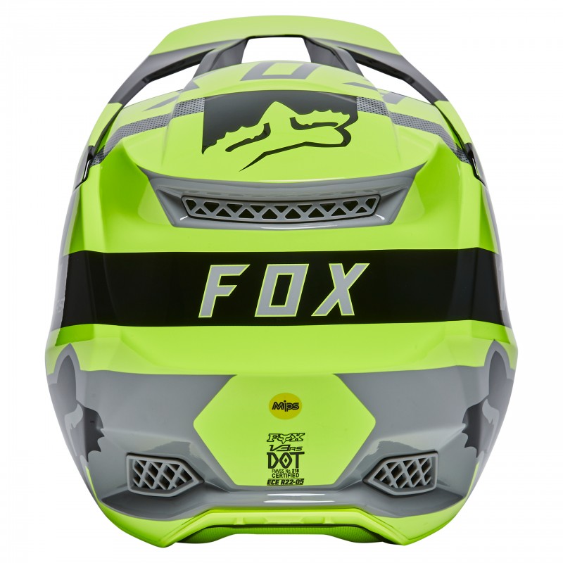 KASK FOX V-3 RS RIET FLUORESCENT YELLOW