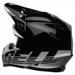 KASK BELL MOTO-9 MIPS LOUVER BLACK/WHITE