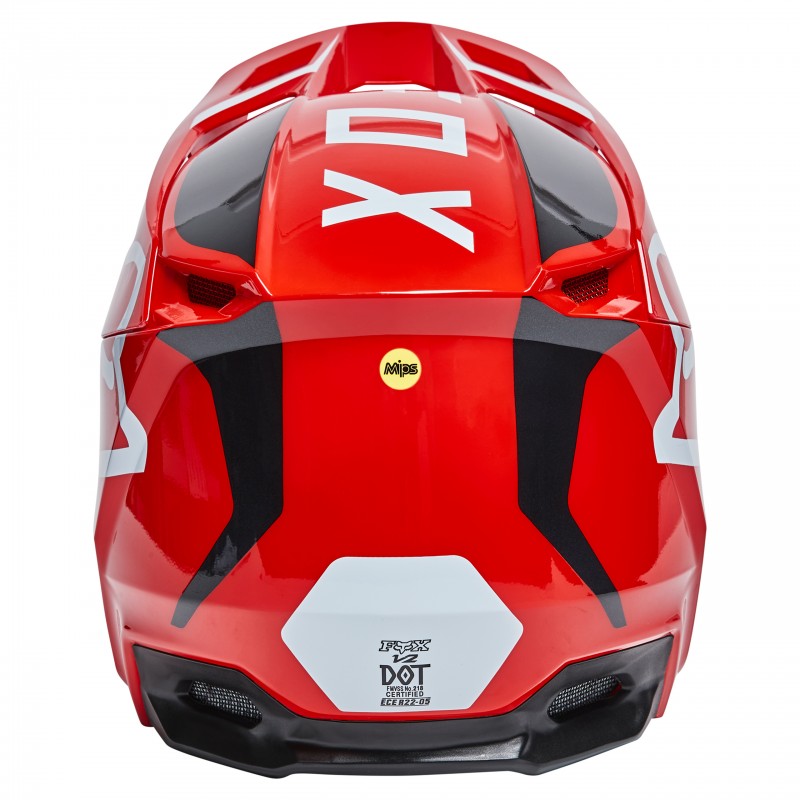 KASK FOX V-2 MERZ FLUORESCENT RED