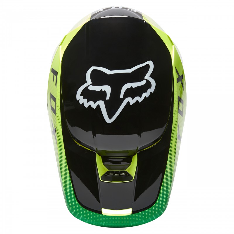 KASK FOX V-1 RIDL FLUORESCENT YELLOW