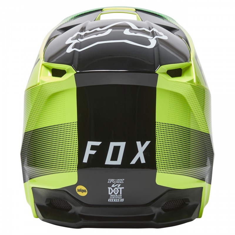 KASK FOX V-1 RIDL FLUORESCENT YELLOW