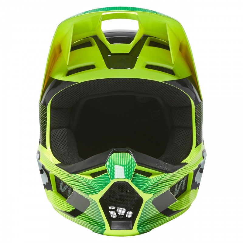 KASK FOX V-1 RIDL FLUORESCENT YELLOW