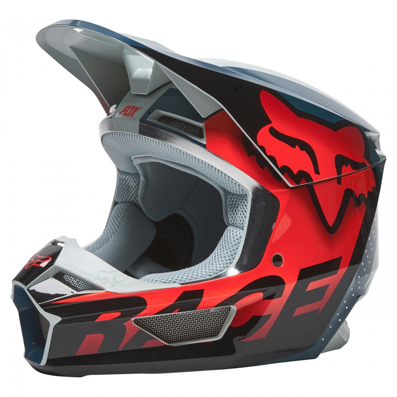 KASK FOX V-1 TRICE GREY/ORANGE
