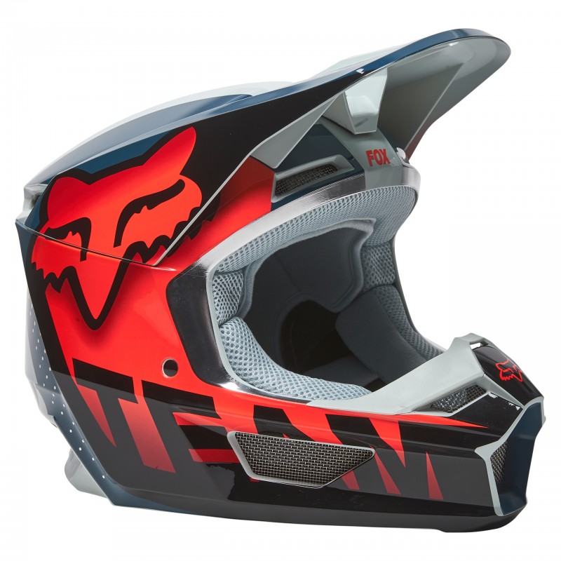 KASK FOX V-1 TRICE GREY/ORANGE