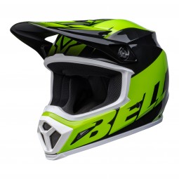 KASK BELL MX-9 MIPS DISRUPT BLACK/GREEN